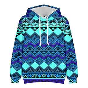 เสื้อฮู้ดดี้ผู้ชายคุณภาพสูง พิมพ์ลายแบบรีดร้อนและซับลิเมชั่น ผ้าถักทรงปกติ ผลิตจากผ้าฝ้ายรักษ์โลก แขนยาว - Product Image 2