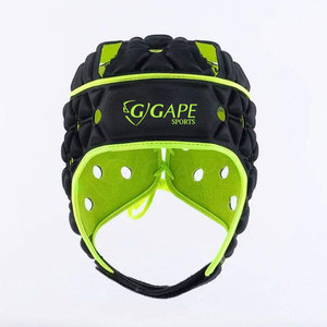 GAPE SPORTS Dernière conception de protège-tête réglable et respirant en EVA pour football et rugby 7 contre 7 avec logo personnalisé pour les sports d'hiver - Product Image 1
