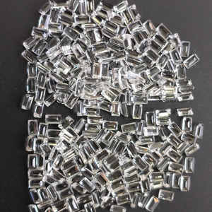 Topaze blanche naturelle 3,5x2MM taille baguette, pierre précieuse de qualité supérieure pour la fabrication de bijoux - Product Image 3