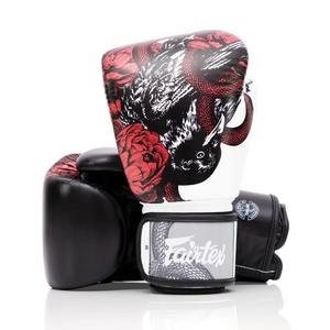 นวมชกมวยหนังหลากสี Fairtex แบบรัดข้อมือด้วยแถบตีนตุ๊กแก กันลม กันลื่น ระบายอากาศได้ดี อุปกรณ์ฝึกซ้อมสำหรับผู้ใหญ่ ใช้ได้ทั้งชายและหญิง - Product Image 6
