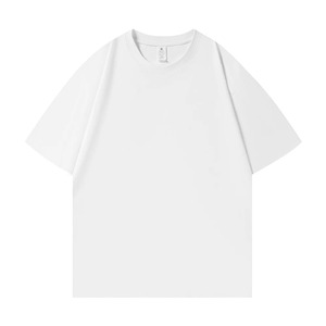 Camiseta unisex oversize de corte holgado con hombros caídos, manga corta, de algodón, estilo casual y streetwear. - Product Image 5