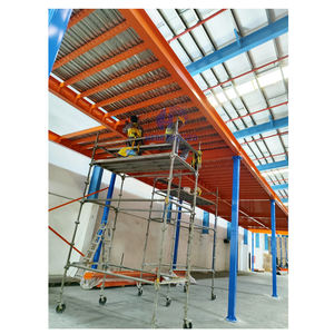 Mzzanine מערכת מיגון פלדה מבנה mzzanine פלטפורמה גדולה קיבולת משקל כבד עבור פתרונות אחסון מחסן - Product Image 2