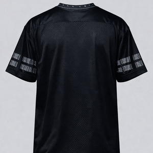 Camiseta Deportiva Unisex Negra de Fútbol Americano 2026, Personalizable por Sublimación, Estilo Urbano, Manga Corta, OEM, Marca Privada, Venta al Por Mayor - Product Image 6