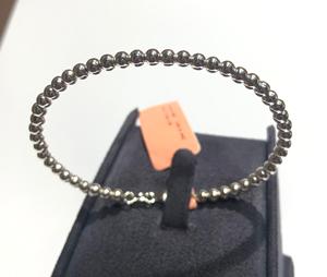 STELLAR BEAD BRACELET SET IN 18KT <b>SOLID</b> WHITE <b>GOLD</b> ENGAGEMENT WEDDING GLAM EVENT PARTY WAER DAILY OFFICE USE GIFTING FOR WOMEN'S - Product Image 3