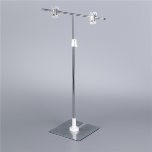 Custom Adjustable Sign Holder Height Floor Metal Base Plastic Pop Advertising Snap Board Poster Display Stand With <b>A4</b> <b>Frame</b> - Product Image 1