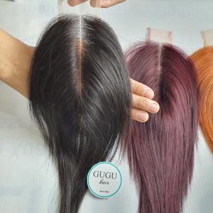 Vente en gros HD mince personnalisé pour fermetures 4x4 13x6 tailles Natural Wave Film vendeur transparent pour dentelle 100% vierge - Product Image 4