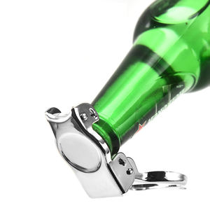 Metal Plain Bottle Opener Stainless Steel Classic <b>Bar</b> <b>Tool</b> for Beer Wine and Home Kitchen Use - Product Image 5