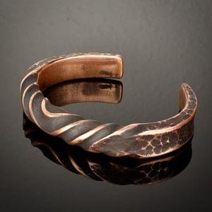 Designer Copper Magnetic <b>Adjustable</b> <b>Bracelet</b> Handmade Traditional Polished Jewelry for Men Women Wellness Fashion Wear - Product Image 2
