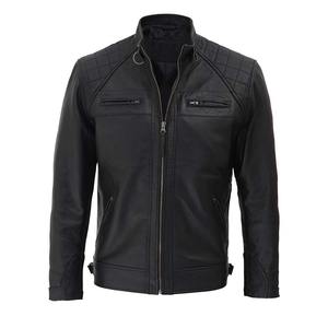 Veste bomber en cuir coupe-vent pour homme, nouvelle mode, très vendue - Product Image 5