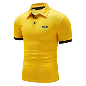 Camisetas Polo de Último Diseño, Ropa Casual de Manga Corta, Camisetas Polo con Logotipo Personalizado y Color para Hombre - Product Image 3
