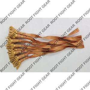 ชุดต่อสู้รากฟันเทียมของอังกฤษชุดออกงานดาบโบว์ยุทธวิธีชุดอุปกรณ์เสริมลวดทองแท่งสีทอง - Product Image 2