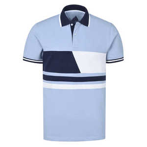 Nueva Camiseta Polo para Hombre, Casual, de Color Sólido, Transpirable, de Manga Corta, para Hombres de Mediana Edad, Estilo Business - Product Image 1