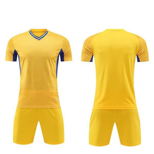 Camiseta de Fútbol Personalizada al por Mayor, Diseño Personalizado, para Universidad, Talla 15, Uniforme de Fútbol para Adultos, Transpirable, de Poliéster - Product Image 4