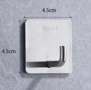 Ganchos y Soportes Metálicos - Ganchos de Pared, Soporte para Esponjas, Ganchos Adhesivos, Ganchos Autoadhesivos, Ganchos Auxiliares para Almacenamiento en el Hogar - Product Image 2