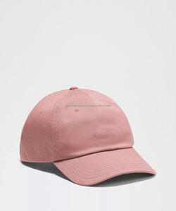 Casquette de baseball rose à 6 panneaux unisexe réglable en coton avec logo personnalisé brodé, chapeau décontracté pour adultes printemps-été - Product Image 2