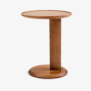 Mesa de Centro de Madera Antigua con Base Tripartita, Diseño Tradicional, Muebles para Sala de Estar, Mesa Auxiliar Personalizada - Product Image 5