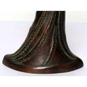 Sculpture en laiton faite à la main de 11 pouces de Dancing Lady Home Decor Item - Product Image 4