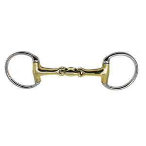 บิตม้าสแตนเลสแบบ Snaffle สำหรับม้า อุปกรณ์ขี่ม้าที่ใช้งานได้จริง ทนทาน ควบคุมง่าย ใช้สำหรับฝึกม้าและการขี่ม้า - Product Image 3