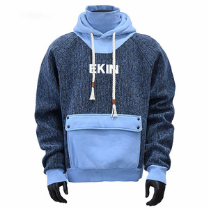 <span class=keywords><strong>Ekin</strong></span> Impex – Sweat à capuche doux pour homme, col montant, motif artistique, style boutique, idéal pour le travail, vente en gros - Product Image 1