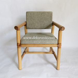Modern Handmade Eco-Friendly Bamboo <b>Dining</b> <b>Chair</b> with Customized Color and Design for Home Furniture <b>Dining</b>/Living Rooms Villa - Product Image 4