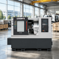 Machine CNC à tourelle servo 12 outils à lit incliné LK-200L pour fournisseurs B2B, alésage 66 mm