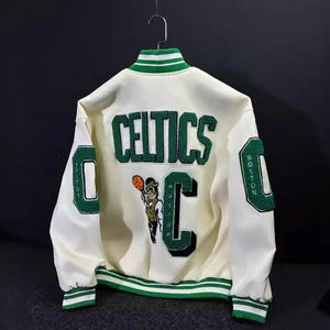 Graffiti jacket for men Baseball Jacket Wholesale Hot Selling Customization Embroidery Baseball Letterman Varsity jacket for men - Product Image 2