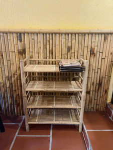 Eco-friendly Bamboo Shoe Rack Traditional-Style Bamboo Shelving <b>Units</b> Bamboo Plant Stands Multi-tiered Bamboo <b>Storage</b> Racks - Product Image 3