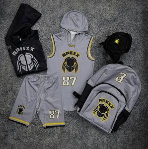 Uniforme de Baloncesto Sublimado Personalizado Unisex, 100% Poliéster, Tejido Transpirable, Ajuste Cómodo, Diseño y Logotipo Personalizables - Product Image 4