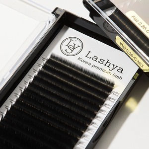 [Lashya] Ellipse Flat <b>Lash</b> Extensions for <b>Individual</b> Eyelash Extensions 0.15 Thickness Strong Adhesion - Product Image 3
