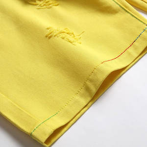 Hot Selling <b>Men's</b> Denim Shorts Summer Cotton Short Pants Slim Fit <b>Elastic</b> Male Clothing Plus Size Casual <b>Jeans</b> Shorts <b>Men</b> - Product Image 5