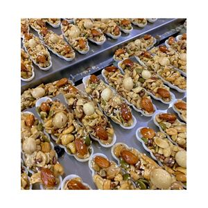 Barre de granola aux amandes de haute qualité, idéale pour le petit-déjeuner des étudiants et les collations en déplacement, emballage éco-responsable, base croustillante et délicieuse - Product Image 4