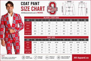 Tellum & Chop Men's College Game Day <b>Blazer</b> Jacket, Sports Fan Tailgate Coat, Red Checkerboard Party <b>Blazer</b> - Product Image 6