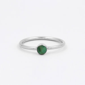 Top Grade Emerald Gold Engagement <b>Dainty</b> Woman's <b>Ring</b> Gold Filled Wedding Sterling <b>Silver</b> Natural Stone At Best Price - Product Image 6