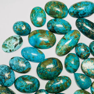 เทอร์ควอยซ์ธรรมชาติจากแอริโซนา คุณภาพระดับ AAA พร้อมประกายเงางาม สีสวยงาม งานขัดและขัดเงาอย่างดี เหมาะสำหรับทำเครื่องประดับ - Product Image 5