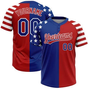 Camiseta de Softbol Personalizada con Nombre, Número y Logotipo, Ropa Deportiva Sublimada, Fabricante OEM ODM, Venta al Por Mayor - Product Image 2
