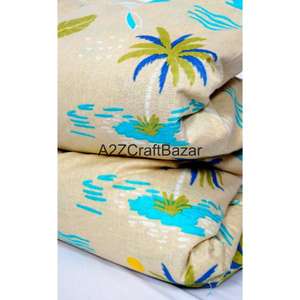 Tissu d'habillement 100 % coton tissé à motifs imprimés, écologique, respirant, séchage rapide, léger, style croisé, pour femmes/filles, Rajasthan - Product Image 2