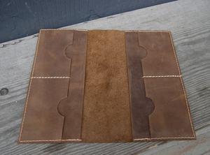 Cartera de Cuero Genuino Hecha a Mano de Alta Calidad, Delgada, Personalizada, con Diseño Vintage, Ranuras para Tarjetas, Accesorios de Viaje - Product Image 5