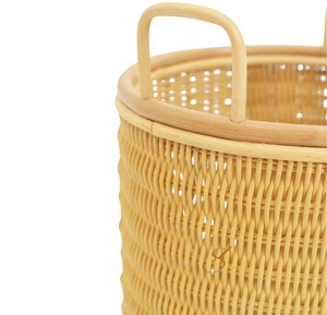 Cesta de Almacenamiento de Mimbre con Forma de Vaca, Abierta en la Parte Superior, con Asas, Organizador de Juguetes, Cesto de Ropa para Niños - Product Image 2