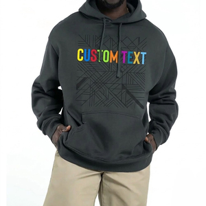 Sudadera con capucha estampada para hombre, ropa informal ligera y cómoda, sudadera con capucha para hombre para uso diario y estilo urbano. - Product Image 1
