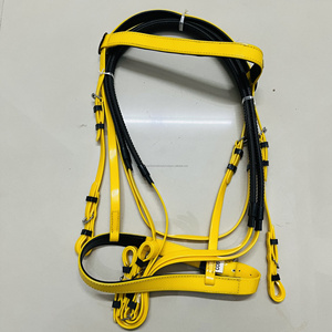 บังเหียนสำหรับแข่งม้าขี่ม้าน้ำหนักเบาออกแบบโลโก้ได้ตามต้องการ - Product Image 1