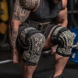 Soporte de Rodilla OEM para Sublimación, Soporte de Rodilla Impreso para Levantamiento de Pesas, Manguito de Codo Impreso para Entrenamiento - Product Image 4