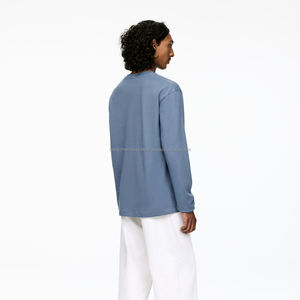 T-shirt vierge 100% coton personnalisé OEM pour hommes Impression numérique bouffée - Product Image 3