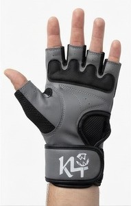 Guantes Deportivos de Neopreno K4 de Medio Dedo, Amarillos y Negros, con Malla, Correa de Muñeca Ajustable, Ligeros (0.5 kg), para Entrenamiento en Gimnasio, Unisex - Product Image 2