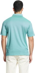 Camisetas para Hombre, Deportivas, de Secado Rápido, Jacquard, Ligeras, con Textura, Manga Corta, Cuello Polo - Product Image 4