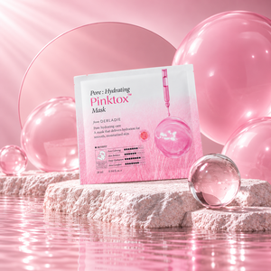 Masque en tissu hydratant Pinktox pour les pores, sérum facial en patch pour une hydratation profonde et un confort cutané - Product Image 5