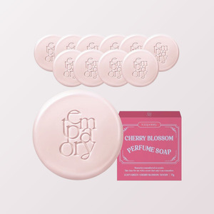 Productos para el cuidado de la piel Jabón perfumado temporal Flor de Cerezo 75g 10 Unidades Hecho en Corea Aceite de Oliva Glicerina Ácido Hialurónico - Product Image 2