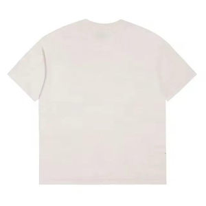 Camiseta de Manga Corta para Hombre, Diseño Personalizado OEM ODM, con Patrón Colorido Pintado a Mano, Cuello Redondo, Corte Regular, Tejido de Jersey de Algodón Informal - Product Image 5