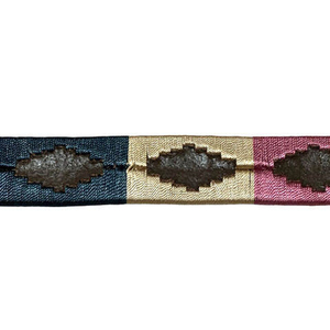 Nouvelle ceinture de sport brodée de qualité supérieure, ceinture d'équitation en cuir véritable du Pakistan avec broderie en relief, disponible en OEM/ODM - Product Image 3