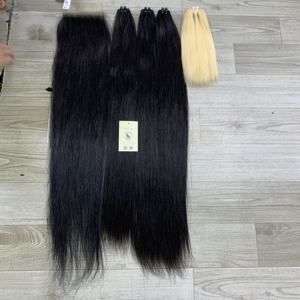Extensiones de Cabello Humano Vietnamita Natural Negro al por Mayor, Doble Trama, Tejido a Máquina, Cortinas - Product Image 5