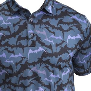 Men's Breathable Knitted Golf Shirts and Jackets Optimized Performance with Digital Printing - Product Image 5